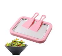 Machine instantanée portable en acier inoxydable avec plateau pour yaourt | Pour maison, cuisine, famille, adultes, yaourt, sorbet, granités, fêtes, réunions