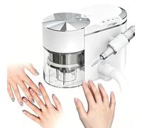 Machine Intégrée Pour Pose De Vernis Et L'aspiration, Machine De Nail Art À 30 000tr/min Avec Bac De Collecte Poussières Escamotable,fraise À Ongles Silencieuse Puissante,pour Salon