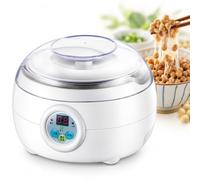 Machine Intelligente De Fermentation Du Natto, Kit Pour Yaourt Et Natto Et Pain Au Levain, Minuterie Numérique De 1,5 L, Cuve Intérieure En Acier Inoxydable Pour La Fermentation À Domicile.