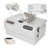 Machine intelligente de regroupement de billets de banque, outil de cerclage de devises, machine à emballer l'argent pour banques, usines, supermarchés, vitesse de reliure 2 secondes/minute