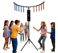 Machine Jeu Drop Sticks,Appareil D'entraînement Réflexes Avec Trépied à Hauteur Réglable,Design Portable Et Ludique,Parfait Pour Réunions Familiales,Animations Et Divertissement à Domicile Black