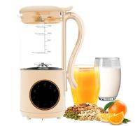 Machine Lait Vegetal, Presse-Agrumes 1400ml, 16 Feuilles Nut Milk Maker, Affichage LED, Fonction D'isolation De 4 Heures, Lait Végétal Maison, Avoine, Soja, Boissons Sans Produits Laitiers