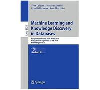 Machine Learning And Knowledge Discovery In Databases