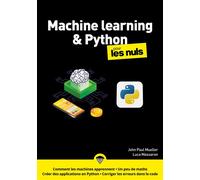 Machine learning et Python Mégapoche pour les Nuls - 2e édition - Luca Massaron - First Interactive - broché - Guide