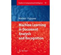 Machine Learning in Document Analysis and Recognition