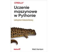 Machine learning in Python Matt Harrison (Buch auf Polnisch)