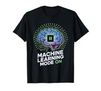 Machine Learning Mode on Cerveau IA Tech Humour T-Shirt