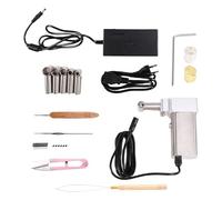 Machine Locks Électrique Portable avec 6 Têtes, Créateur de Dreadlocks Instantané, Outil au Crochet pour Locs, Extensions de Cheveux et Entretien Rapide des Dreads