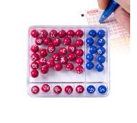 Machine Loterie Double Boule Couleur Et Super Loto - Outil Magique Sélection Numéros Pour Résoudre Choix Tirages | Sélecteur Aléatoire Nombre Portable Avec Interface Intuitive | Conception Compacte Po