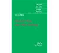 Machine Man and Other Writings, Cambridge Texts in the History of Philosophy Ann Thomson, Julien Offray De LA Mettrie (Auteur)