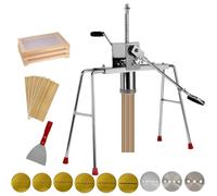 Machine Manuelle à Bâtons D’encens, équipée D’extrudeuse pour Encens Bouddha/Argile avec Plaques De Moule De Différentes Tailles, 3 Filets De Séchage & 5 Plaque Three Generations of 9 Mold + Tool Set
