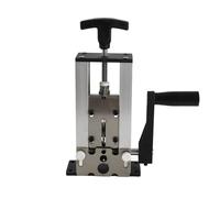 Machine manuelle à dénuder les fils, machine à dénuder l'isolant des câbles alimentée par manivelle ou perceuse, pour fils de cuivre de récupération avec corps en alliage d'alumini