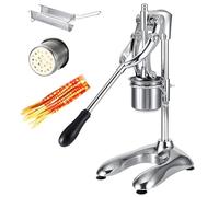 Machine Manuelle à Frites Françaises, Presse De Pommes De Terre Frites De 30 Cm avec Panier Assorti, Presse Verticale De Chips De Pommes De Terre pour Restaurants Et Cuisine à La Maison