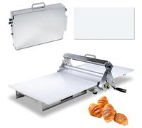 Machine Manuelle À Laminer La Pâte - Feuille De Compacte Épaisseur Réglable 0-27 Mm, Laminoir Manuel Pliable pour Boulangerie, Pizza Et Croissants, Usage Domestique Commercial