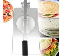 Machine manuelle à pâte en acier inoxydable, épaisseur réglable avec perche étendue, facile à nettoyer, pour restaurants et maison