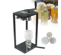 Machine manuelle de couture et de capsulage, convient aux bocaux de 3 à 17 cm de hauteur, comprend des matrices de 250 ml/330 ml/500 ml, construction robuste pour un usage domestique