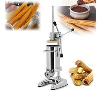 Machine Manuelle de Fabrication de Churro, Machine Verticale à Fruits latins, Machine à bâtonnets de pâte frite en Acier Inoxydable, remplisseuse Verticale de saucisses,2l