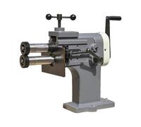 Machine manuelle de formage de métal à rouleaux de perles, cintreuse de tôle à manivelle for équipement de sertissage de perles de tuyaux de conduit