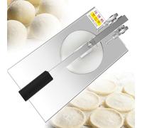 Machine manuelle de presse à pâte à pizza, outils de fabrication de pâtes à pizza à angle réglable à la maison, plaque de pression antiadhésive de 20 à 24cm(22cm)