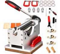Machine Manuelle en Acier Inoxydable pour Fabrication De Bâtonnets D’encens avec 4 Moules, Ensemble D’extrudeuse D’Argile Bouddha, pour Usage Domestique DIY Fabrication De Parfum Standard Upgraded