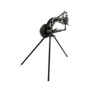 Machine manuelle pour la réparation des chaussures, stable et facile à utiliser, largeur de point maximale 6 mm, noir