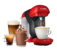 Machine multi-boissons BOSCH TAS1103 Tassimo Rouge - Pression 3,3bar - Capacité du réservoir d'eau 0,7l