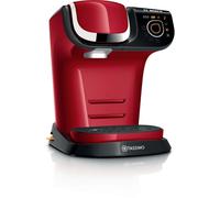 Machine multi-boissons Bosch TAS6503 - 1500 W - Café, Café crème, Cappuccino, Chocolat chaud, Espresso, Lait chaud, Latte Macchiato, Thé - Rouge