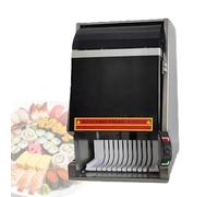 Machine multifonctionnelle pour couper les rouleaux de sushi trancheuse électrique automatique professionnelle de bureau de 55 W facile à utiliser et à nettoyer pour cuisine commerciale 12pieces