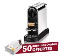 Machine à café Nespresso De'Longhi Citiz Platinum EN220.M Argent