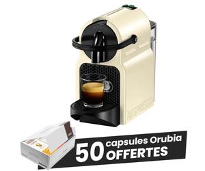 Machine Nespresso Delonghi Inissia Blanc Crème EN80.CW