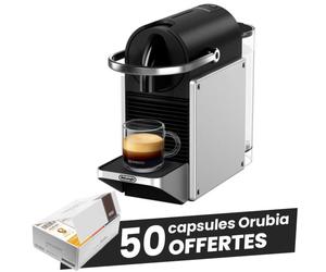 Machine Nespresso Delonghi Pixie Argent EN127.S