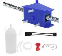 Machine Nettoyage Chaîne,Nettoyage Chaîne Lubrifiant Pour Moto 21,5x14x11 Cm Brosse De Nettoyag-e Pour Chaîn-e De Moto, Outil De Lubrification Pour Câbles De Mot-o,Outil De Nettoya-ge D'engrenages