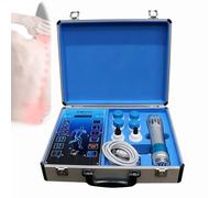 Machine ondes de choc portable, traitement ED, douleurs chroniques, récupération sportive, pistolet massage tissu profond, 16 vitesses, 12 intensités, 7 têtes, usage thérapeutique maison et pro