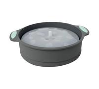 Machine Popcorn - Pliable | Conteneur Silicone - Micro-wave Popcorn - Pour Micro-ondes Snack Sain Sans Huile Poignées Antidérapant Lavable Rouge Cinéma Maison Bureau Pique-Nique Famille