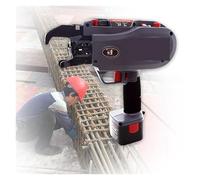 Machine portative d'attache de barres d'armature, pistolet à cravate à fil d'entraînement de batterie, Machine de cerclage en acier sans fil, reliure ronde sans fil réglable