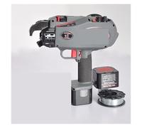 Machine portative d'attache de barres d'armature, pistolet à cravate de fil d'entraînement de batterie de 4-28mm, Machine de cercla en acier sans fil, reliure ronde sans fil IWS-235