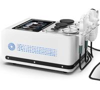 Machine Portative De Diathermie De Perte De Poids De 448KHz, Machine De Soins De La Peau, Dispositif D'élimination Des Graisses Avec Soulagement De La Douleur À Écran Tactile(White)