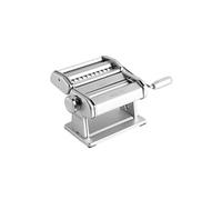 Marcato Machine à pâtes Atlas Ice - Rouleau manuel - Acier chromé et aluminium anodisé - Design élégant - 20 x 20 x 15 cm - Facile à utiliser