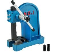 Machine Presse Manuelle - VEVOR - 1 Tonne - Hauteur de travail 110 mm - Plaque d'enclume 90 mm