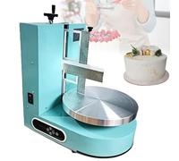 Machine professionnelle à glacer les gâteaux, machine à étaler la crème automatique à vitesse réglable,rotation avant/arrière, pour une utilisation domestique et commerciale en pâtisserie Green