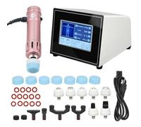 Machine professionnelle de thérapie par ondes de choc 2 en 1, soulagement de la douleur des blessures sportives, masseur musculaire, traitement ED, énergie réglable: 10-250MJ, fréquence: 1-16HZ,E