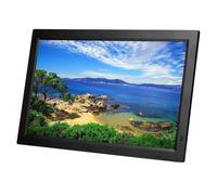 Machine publicitaire d'album Photo électronique de Cadre Photo numérique Haute définition de 23,6 Pouces 24 Pouces, Lecteur vidéo Full HD 1080P, Usage Domestique/Commercial(Color:Black)
