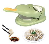 Machine Ravioli Manuelle, 2 en 1 Dumpling Maker Mould,Kit Moulle À Raviole Presse À Pâte Et Moule À Dumplings,Machine À Boulettes Automatique Efficace,Rapide Et Facile pour Faire des Boulettes