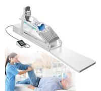 Machine Réadaptation Genou Dispositif CPM, Entraîneur Jambe Flexion/Extension Réglable 0-140°, Exerciceur Membres Inférieurs pour Mollet, Hanche, Récupération Post-OP, Fracture Et Hémplégie