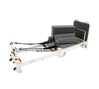 Machine Reformer Pilates Pliable Cadre en Métal Multifonction Salle de Sport