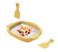 Machine - Réutilisable et facile avec 2 grattoirs - Machine à rouleaux pour la maison, pour les douceurs, les sorbets, les desserts, les, les débutants, le plaisir en famille, la cuisine et