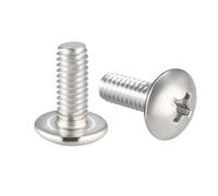 Machine Screws, M4x10mm Screw, 304 Stainless Steel, Fasteners Bolts 30Pcs