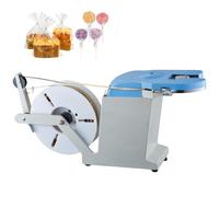 Machine semi-automatique à liens torsadés, fermeture électrique des sacs, diamètre de liage 0,1-1,2 mm, 40 liens/minute, liage par induction, machine à lier les sacs