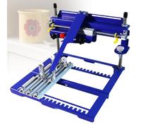 Machine Sérigraphie Cylindrique Professionnelle,Impression Haute Précision Sur Surfaces Courbes,Idéal Flacons Médicaments,Bouteilles Bière,Tubes Verre,Pour Pme Et Artisans