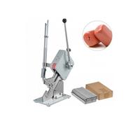 Machine Serrage pour Saucisse Cachetage SU-50 Clipper à la Main à Saucisses 200pcs Manuel En forme de U en Acier